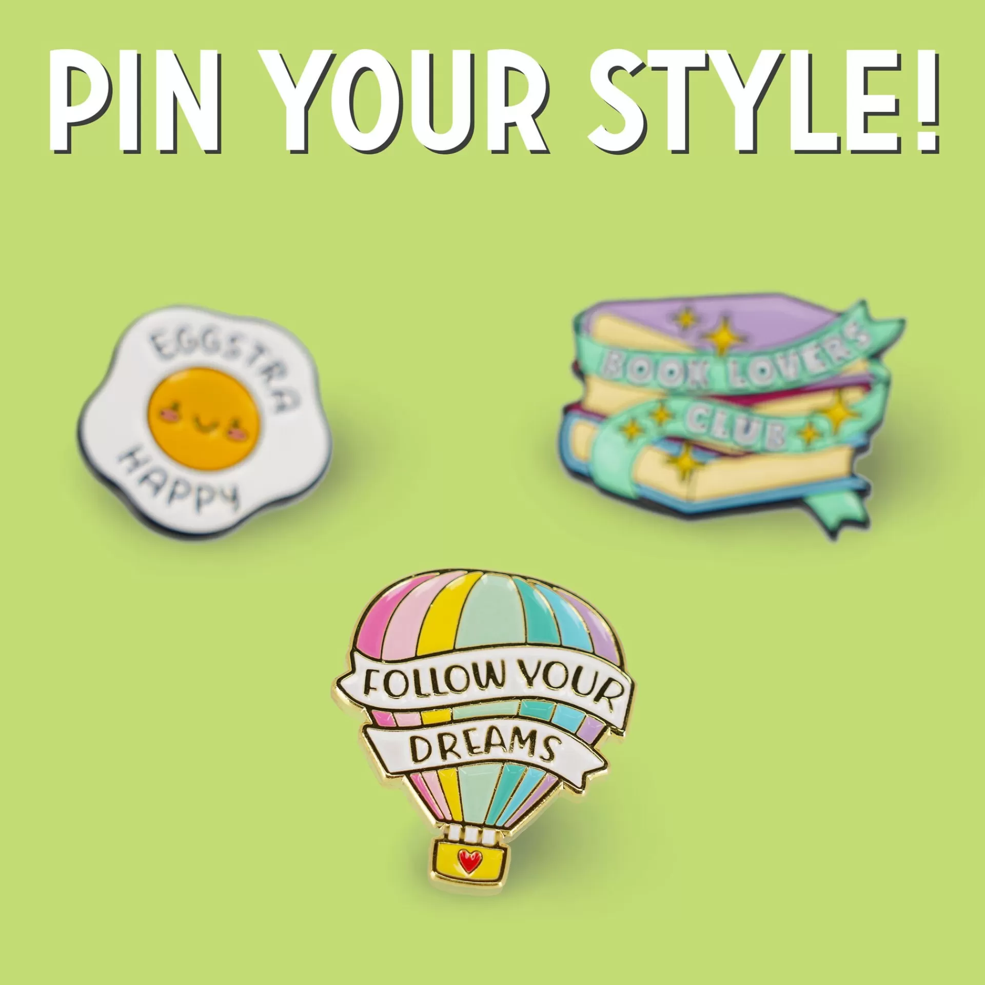 Legami Milano Spilla in Metallo Smaltato - Pin Your Style!- Spille