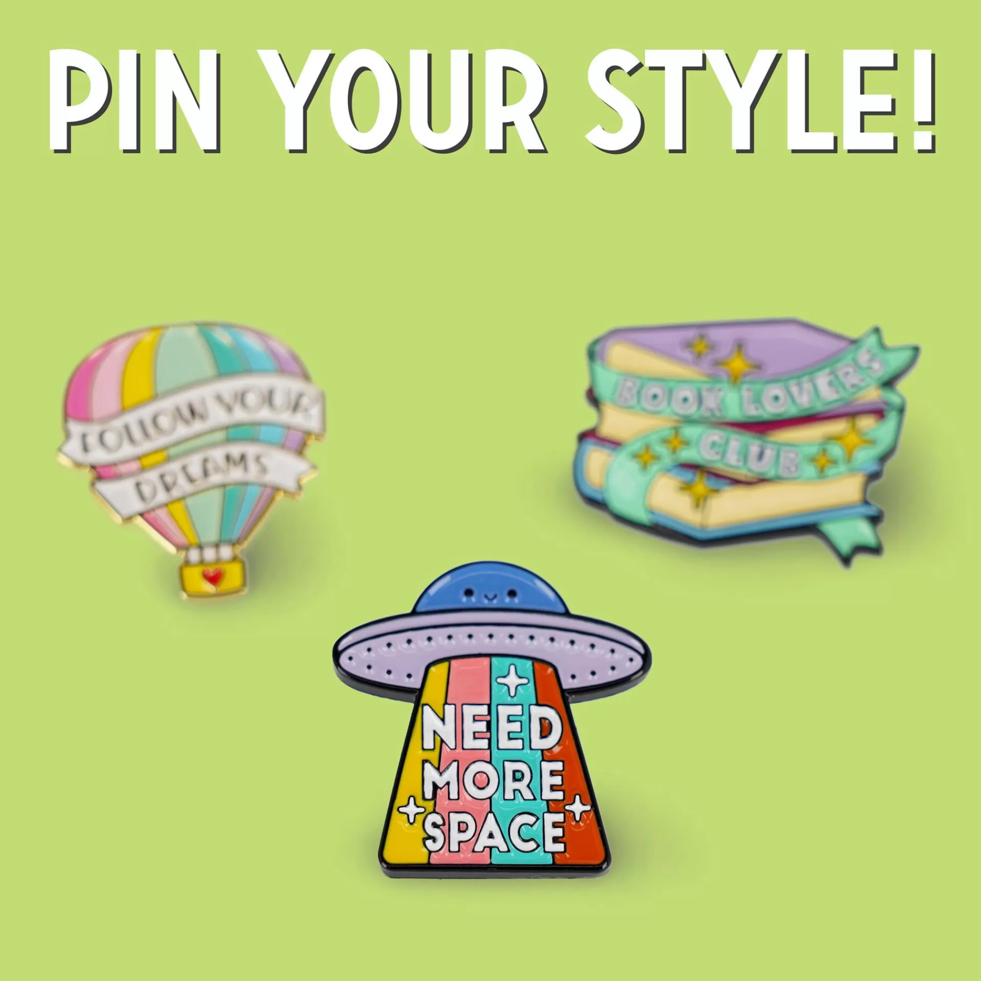Legami Milano Spilla in Metallo Smaltato - Pin Your Style!- Spille