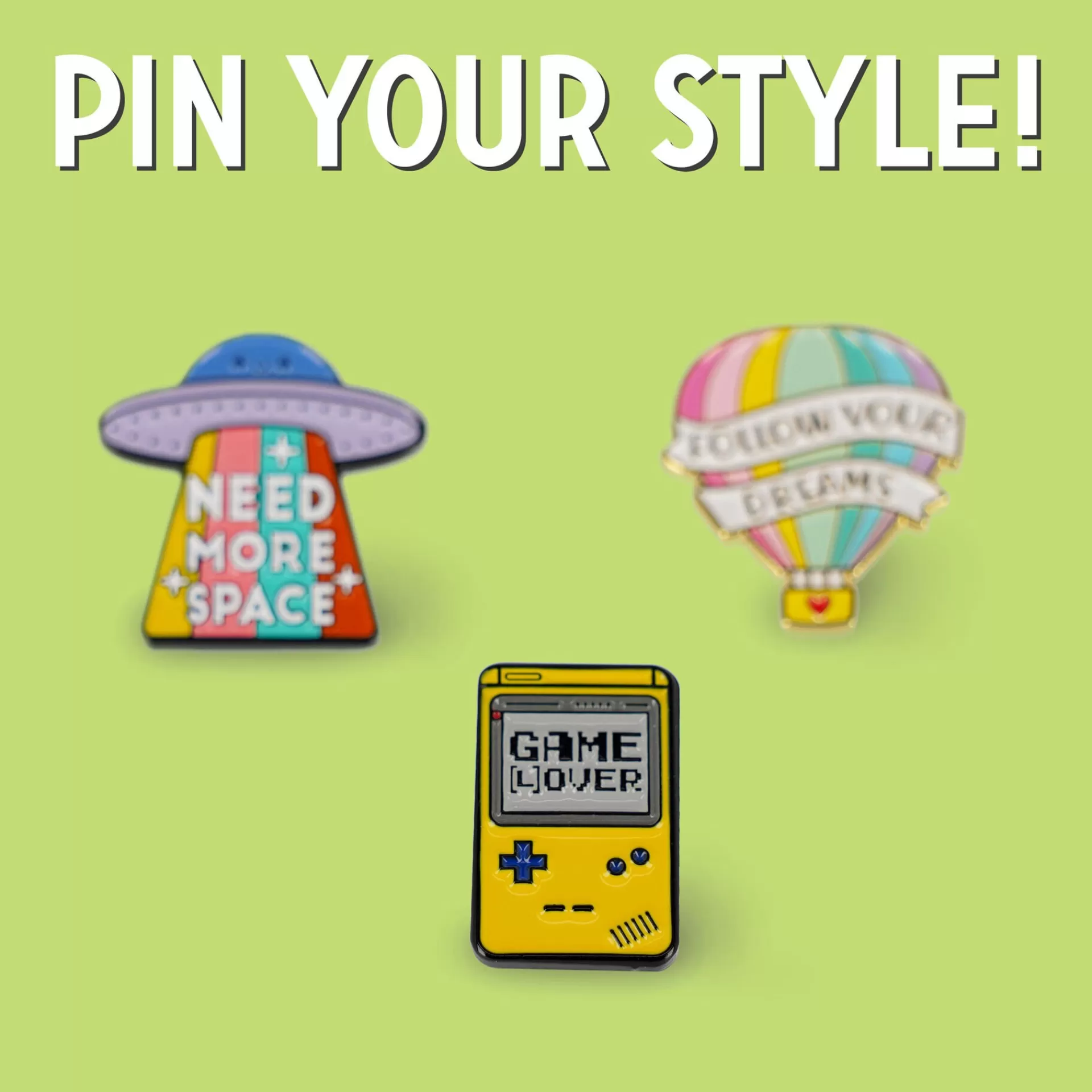 Legami Milano Spilla in Metallo Smaltato - Pin Your Style!- Spille