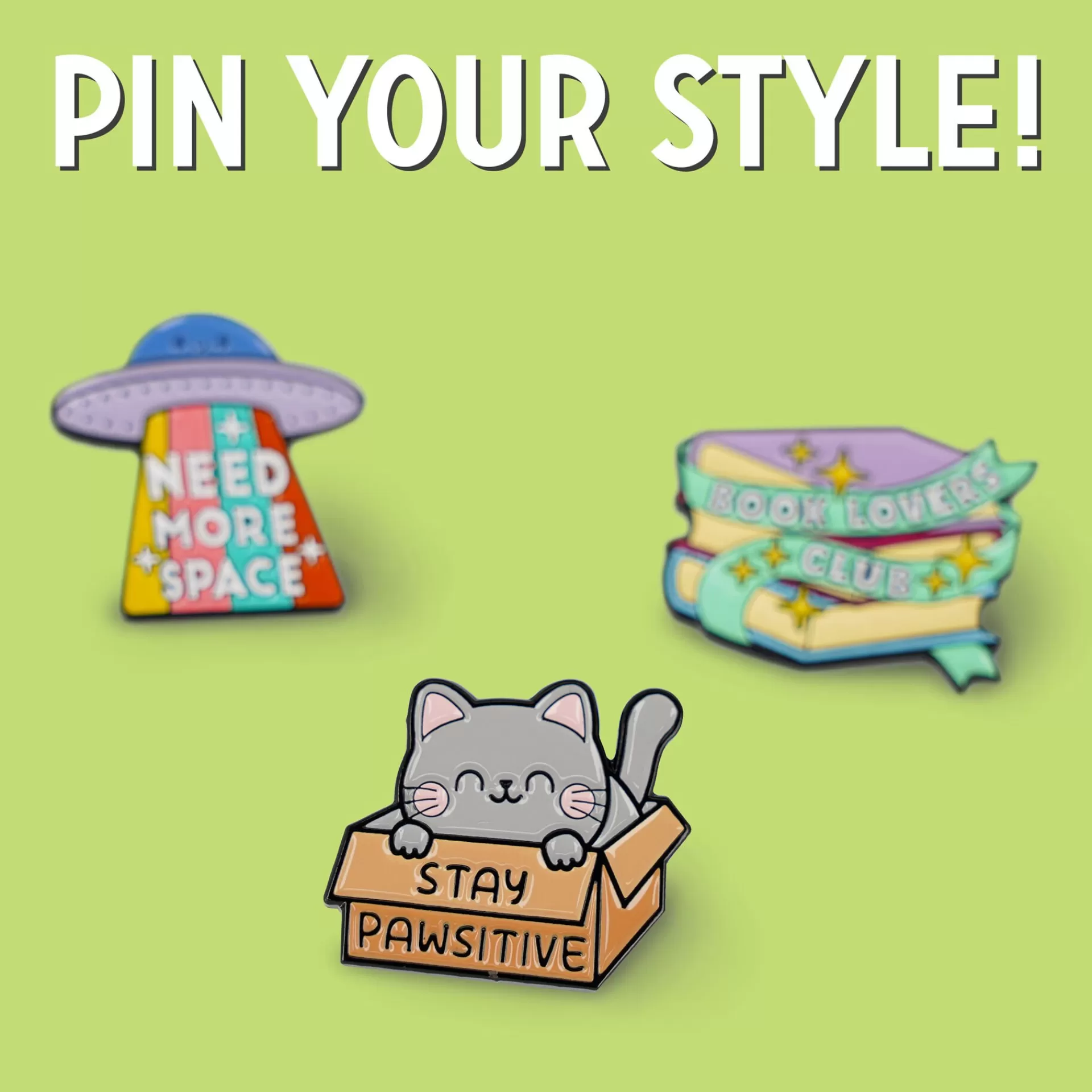 Legami Milano Spilla in Metallo Smaltato - Pin Your Style!- Spille