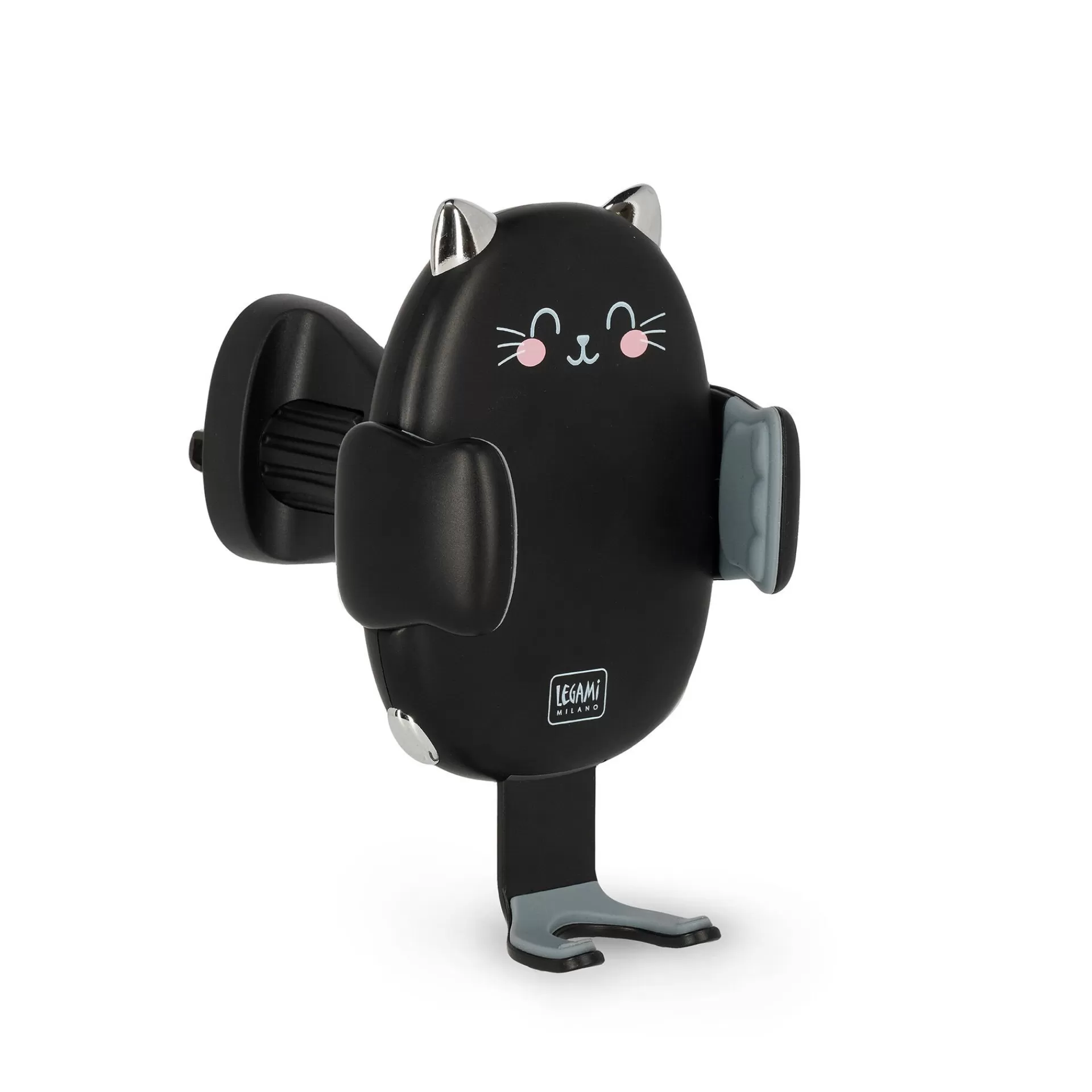 Legami Milano Supporto Auto con Ricarica Wireless- Accessori Per Smartphone Pc Tablet