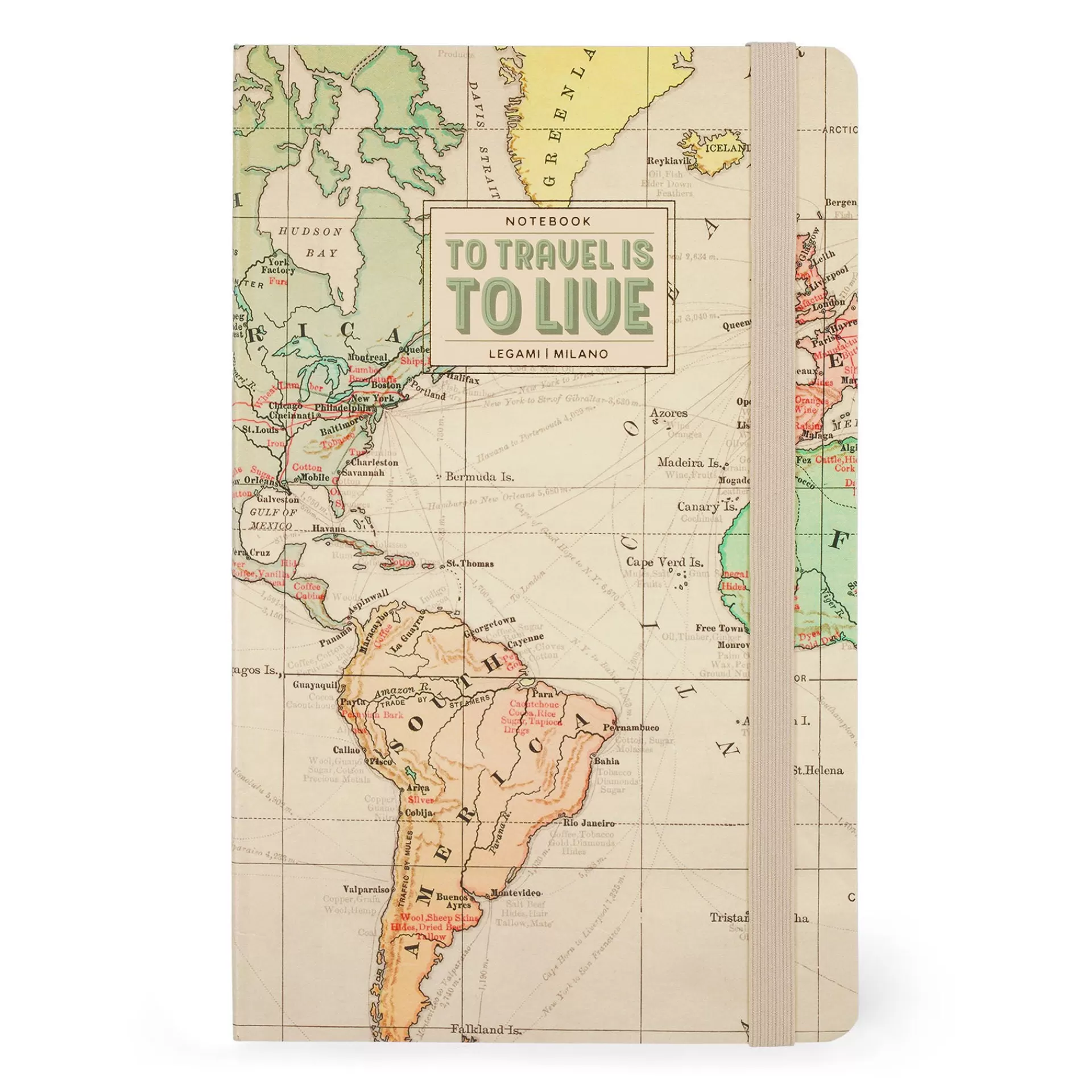 Legami Milano Taccuino a Righe - Medium - Photo Notebook- Quaderni A Righe