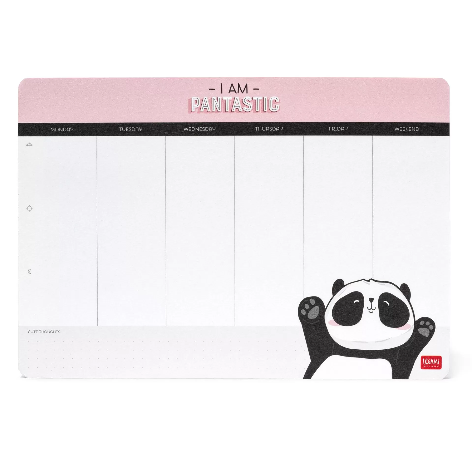 Legami Milano Tappetino per il Mouse in Carta e Block-Notes- Mousepad In Carta E Planner
