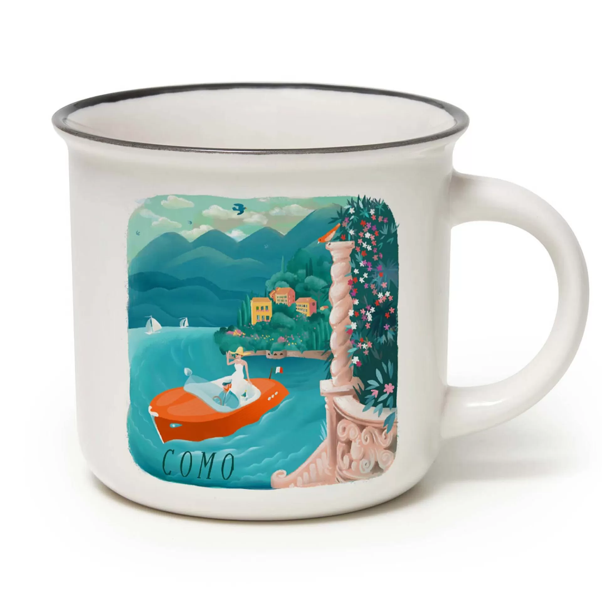 Legami Milano Tazza in Porcellana - Cup-Puccino - World Cities Collection- Tazze E Mugs