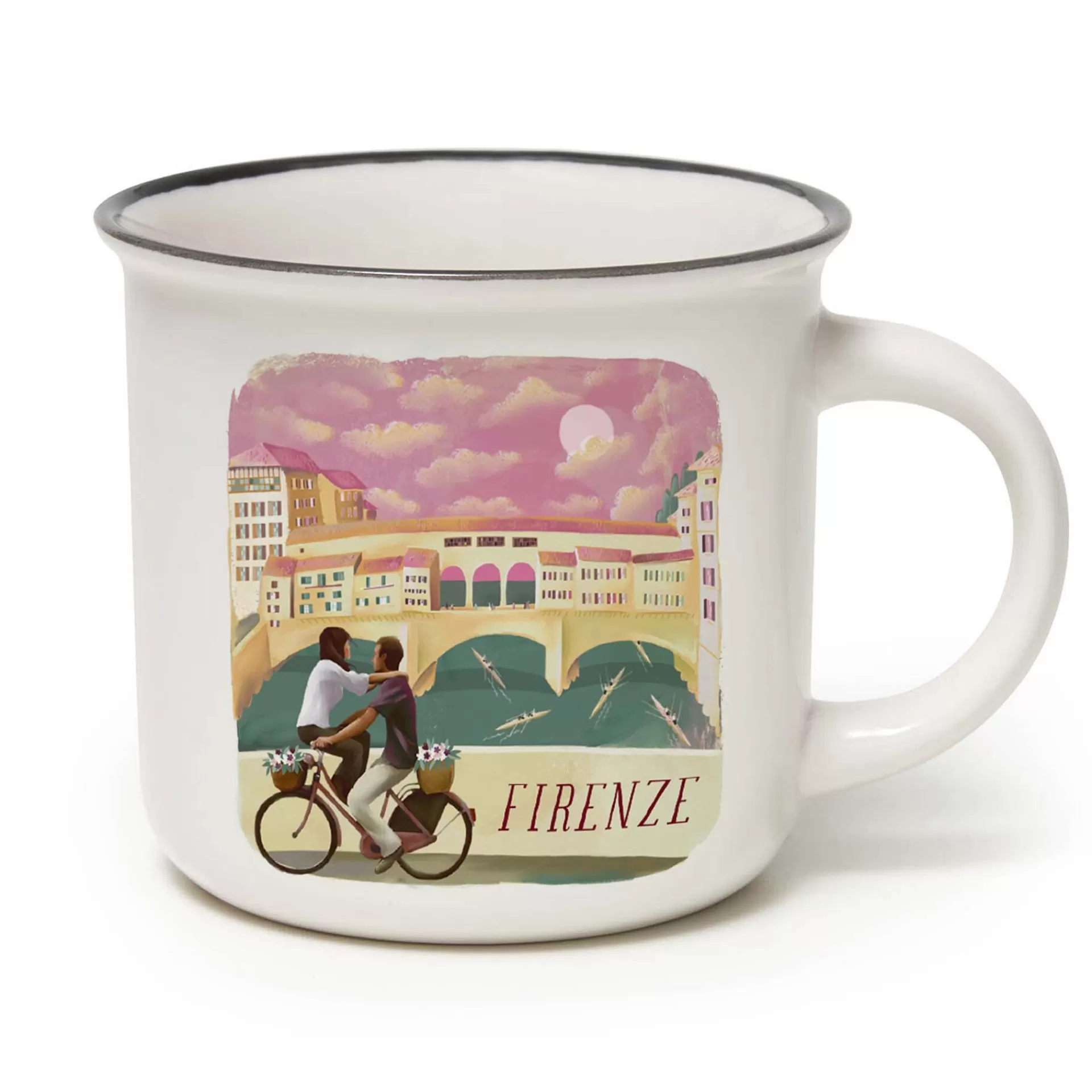 Legami Milano Tazza in Porcellana - Cup-Puccino - World Cities Collection- Tazze E Mugs