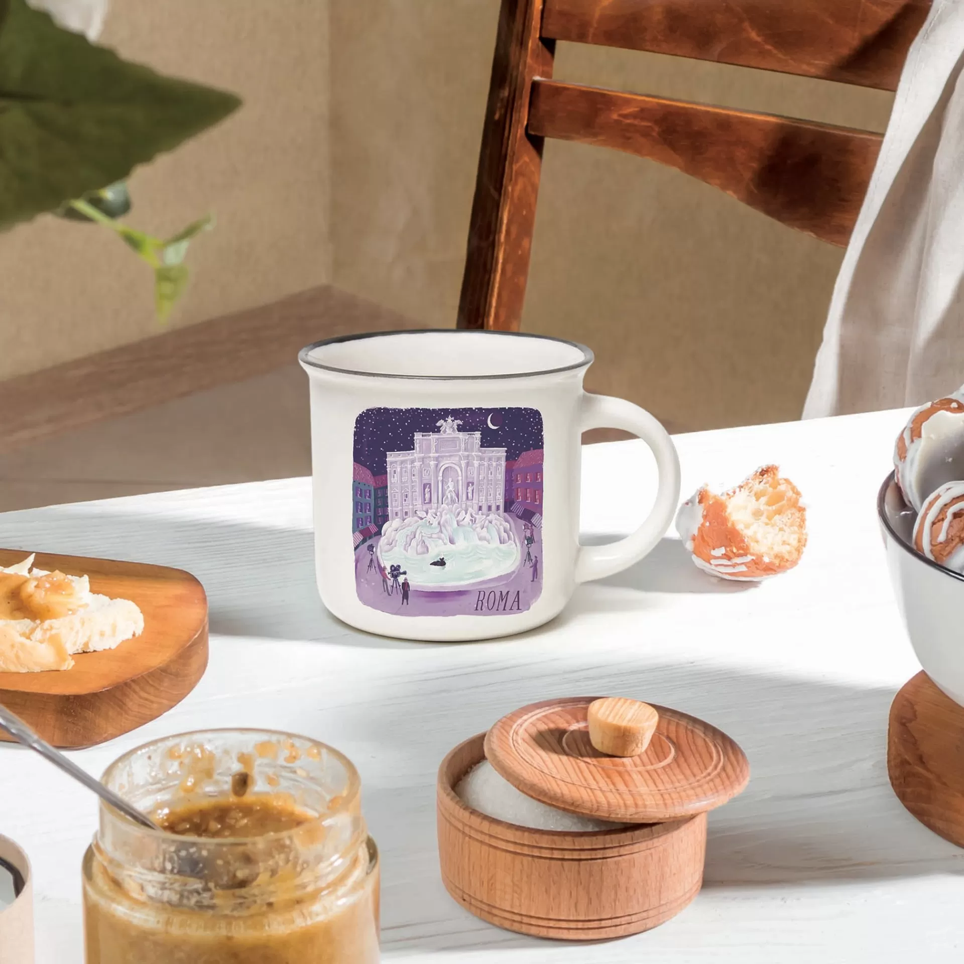 Legami Milano Tazza in Porcellana - Cup-Puccino - World Cities Collection- Tazze E Mugs