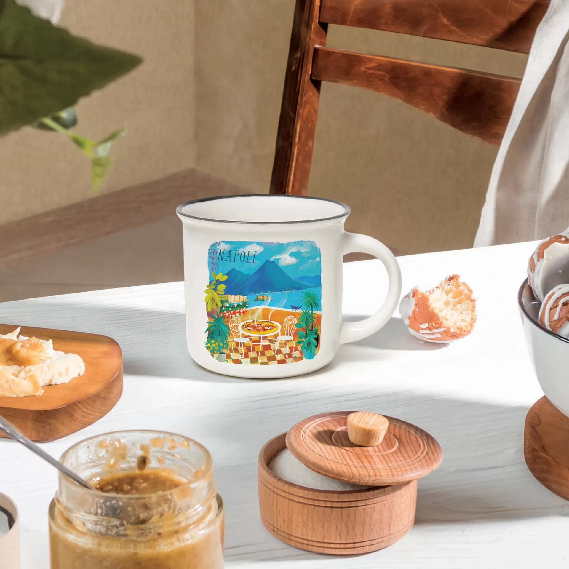 Legami Milano Tazza in Porcellana - Cup-Puccino - World Cities Collection- Tazze E Mugs