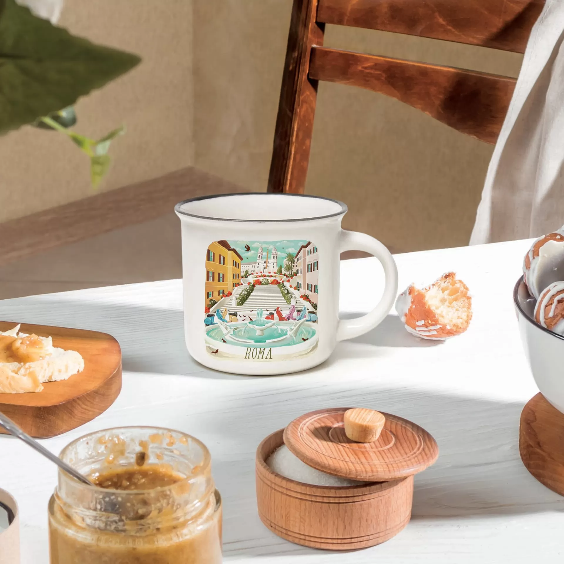 Legami Milano Tazza in Porcellana - Cup-Puccino - World Cities Collection- Tazze E Mugs