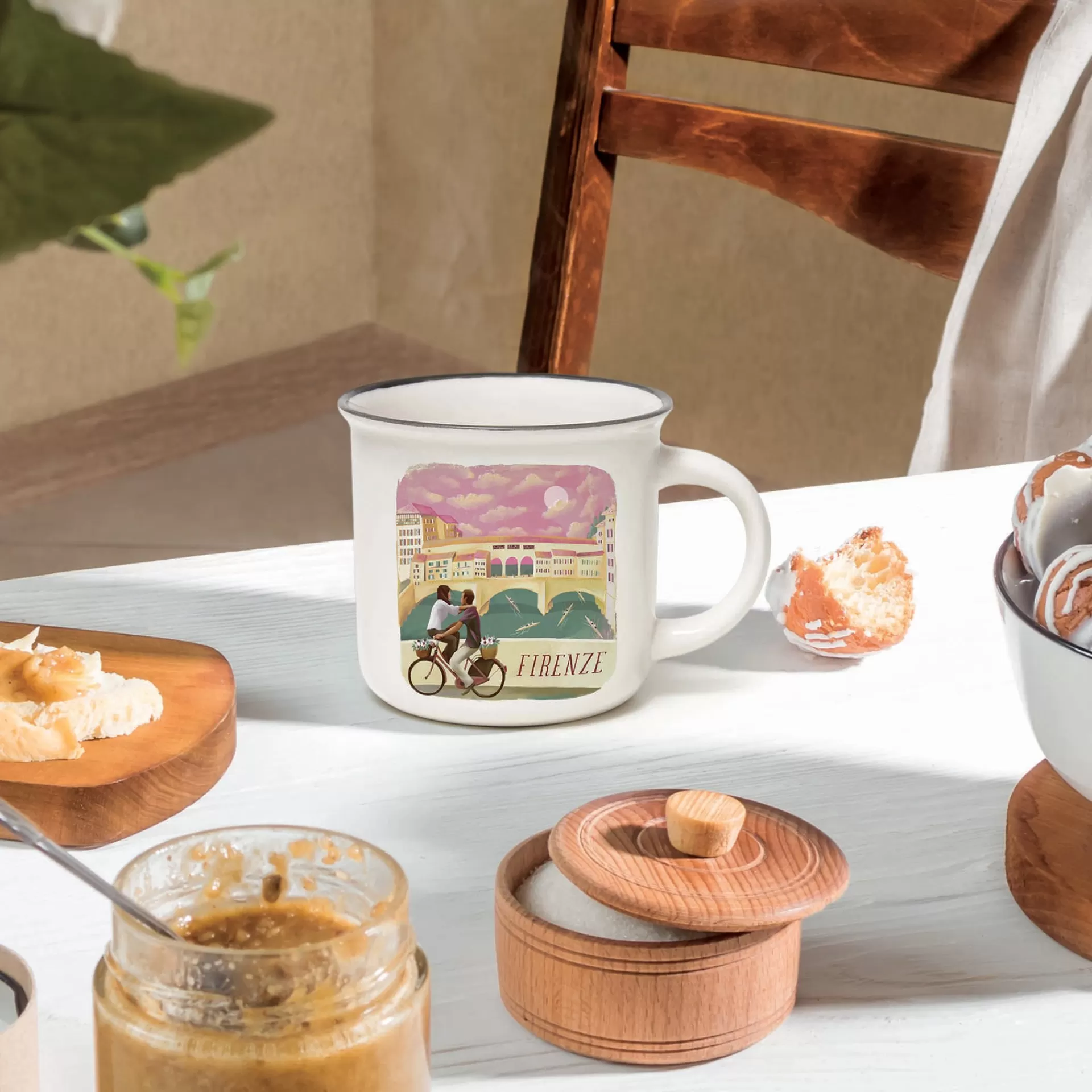 Legami Milano Tazza in Porcellana - Cup-Puccino - World Cities Collection- Tazze E Mugs